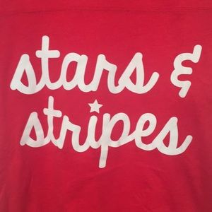 LAT Tops - Patriotic July 4 Stars & Stripes tee LAT Tops - Patriotic July 4 Stars & Stripes tee